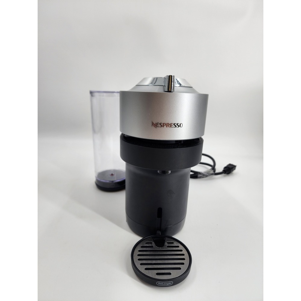 Nespresso Vertuo Next Coffee Espresso Machine DeLonghi Silver Black ENV120S